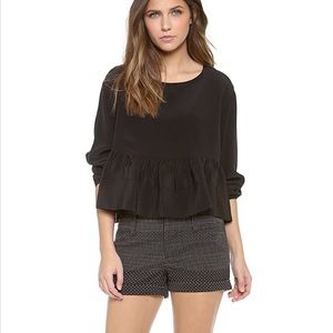 Cynthia rocket flounce top size small